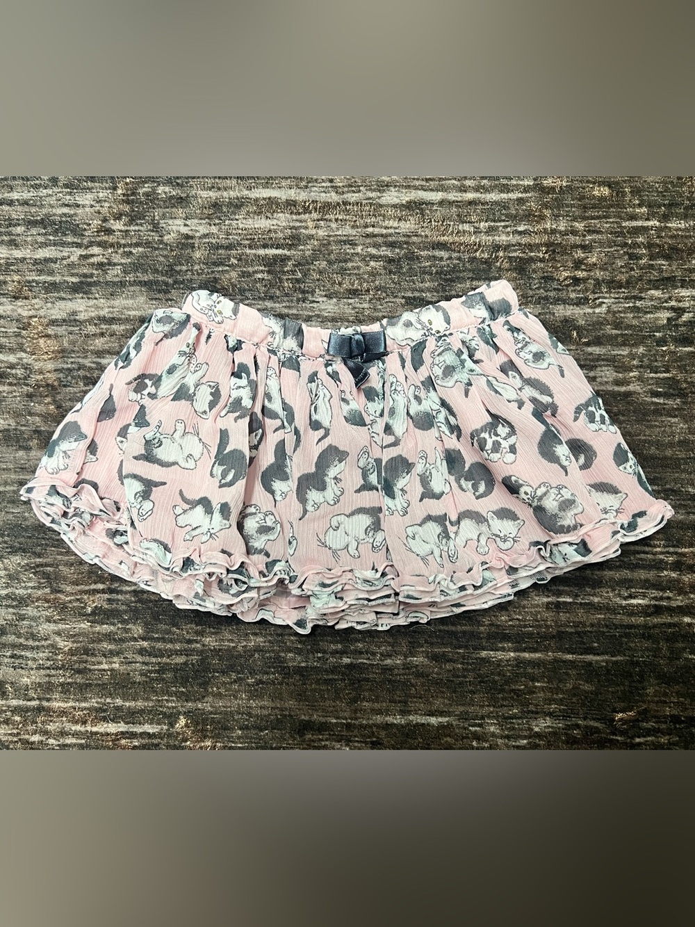 Girls Kitty Skirt
